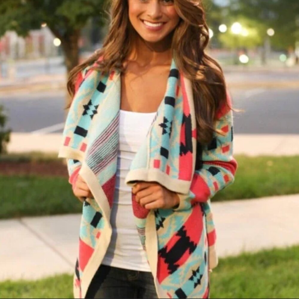 NWOT Moon Collection Fall Fireside Cardigan